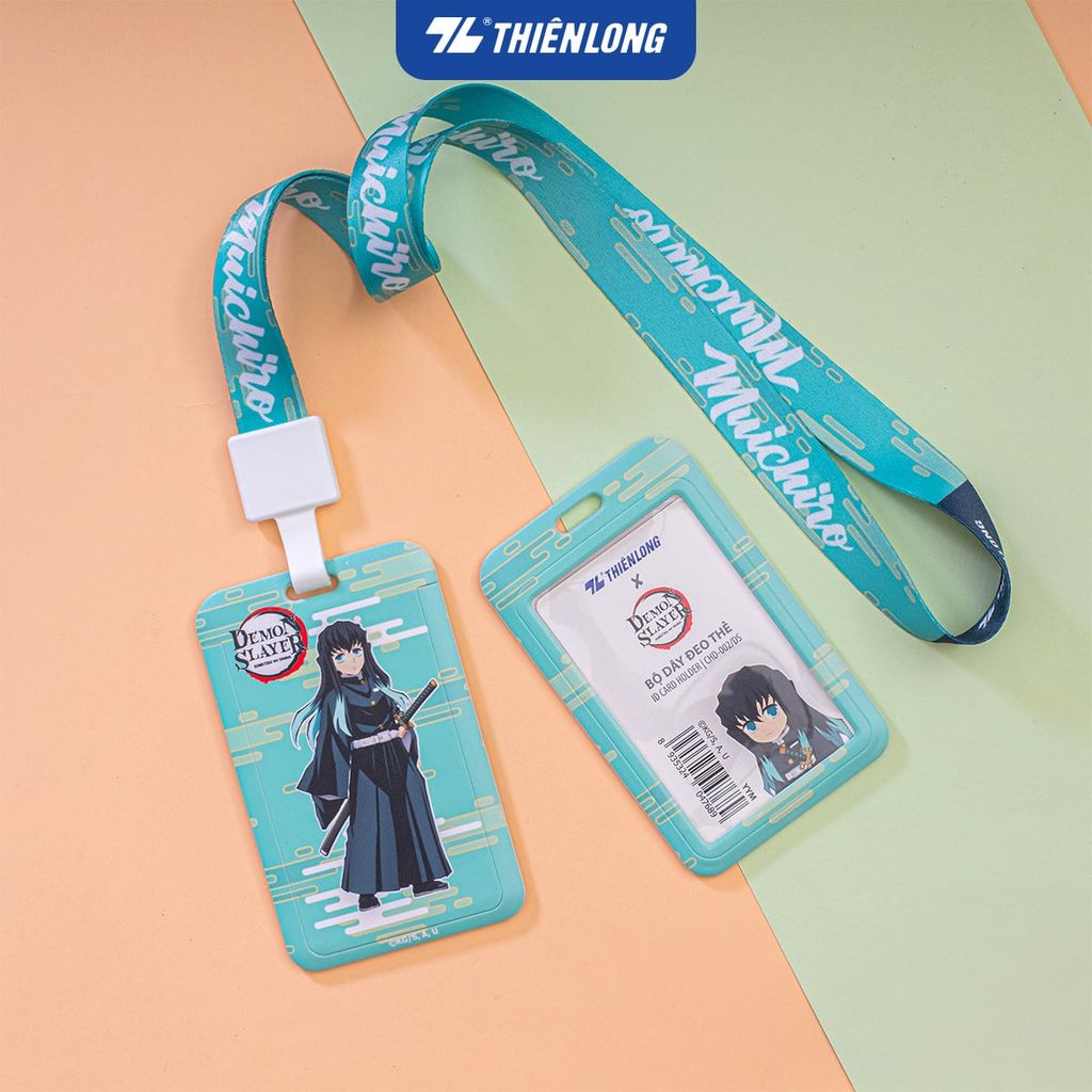 Dây thẻ đeo bảng tên nhân viên sinh viên Demon Slayer Thiên Long - Kimetsu no Yaiba