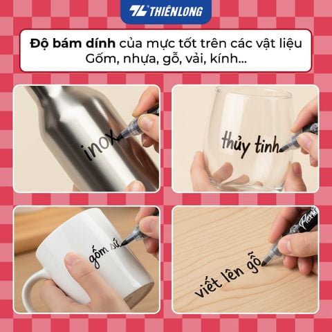 Combo Bút lông dầu Flexoffice Flex Marker FO-PM014/XK - Hàng xuất khẩu