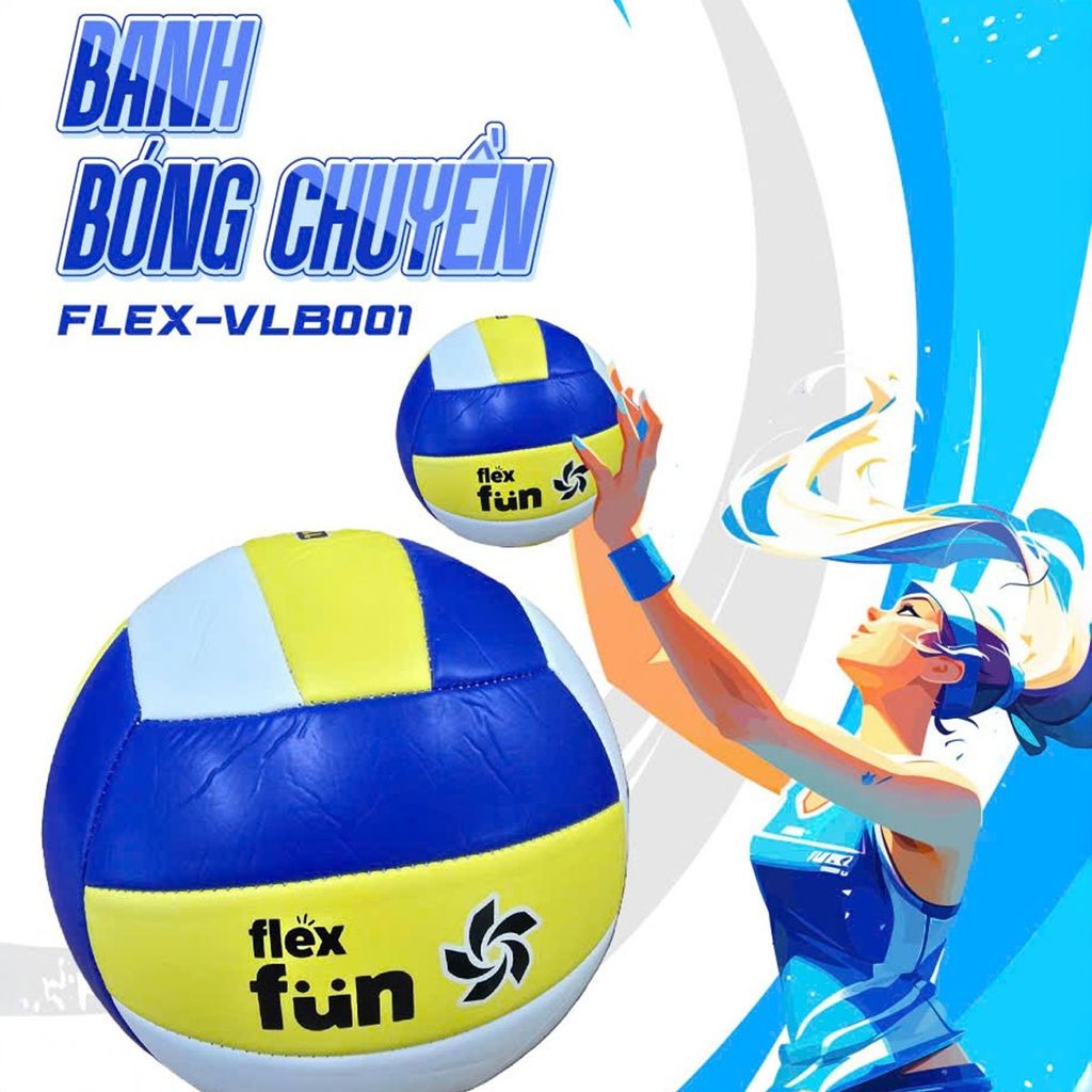 Banh bóng chuyền size 5 FLEX-VLB001