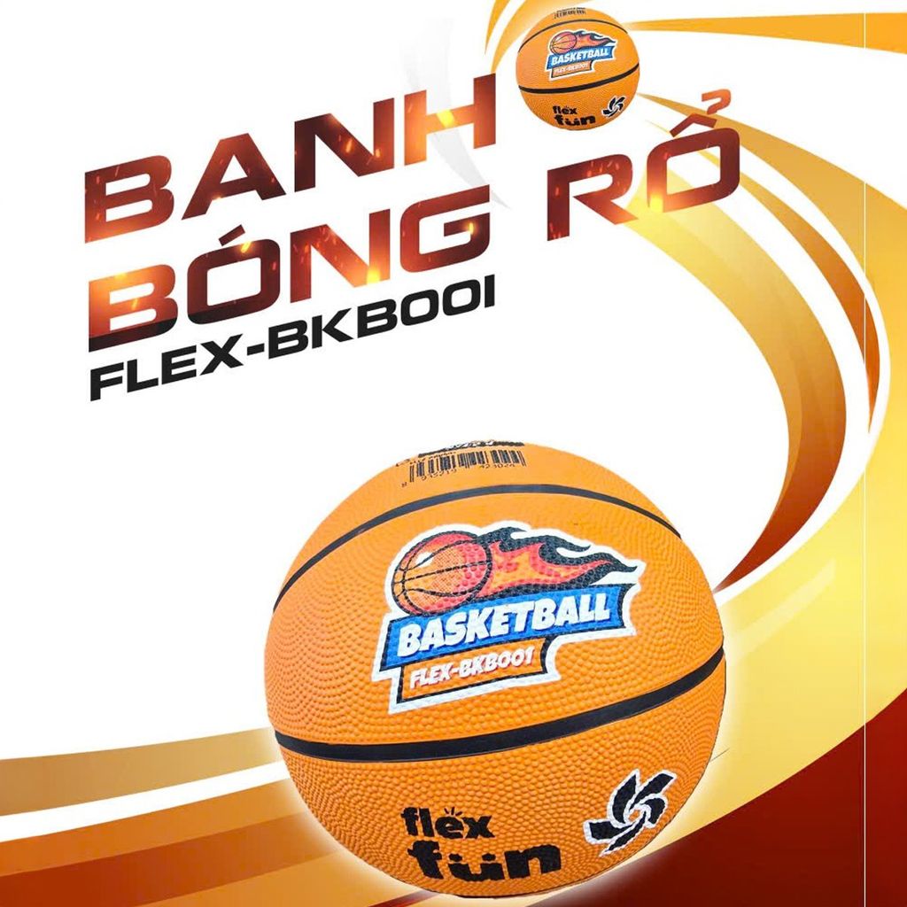 Banh bóng rổ size 5 FLEX-BKB001
