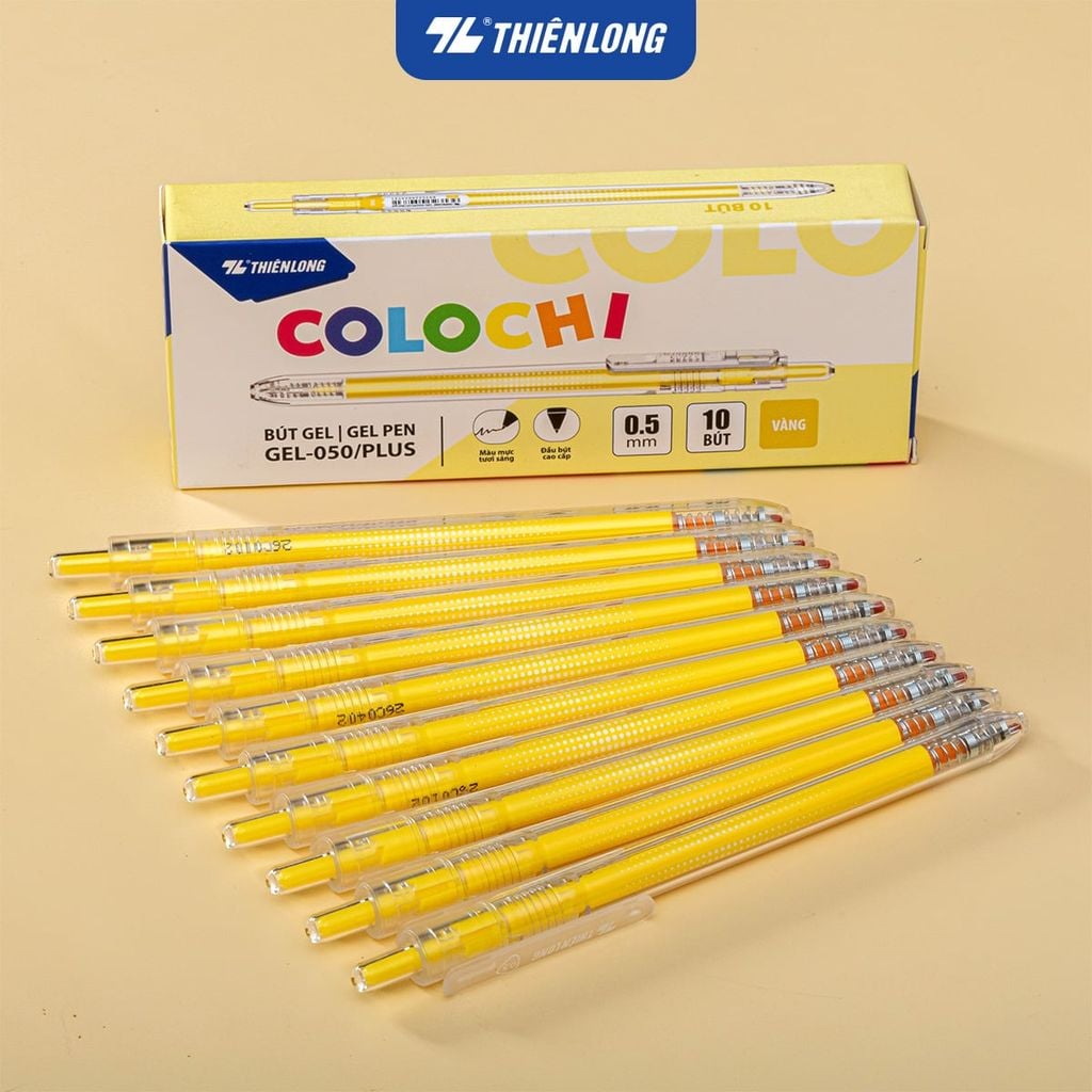 Bút gel Colochi Thiên Long Gel-050 PLUS