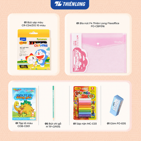 Combo Sắc Màu Tiểu Học - 10 Món