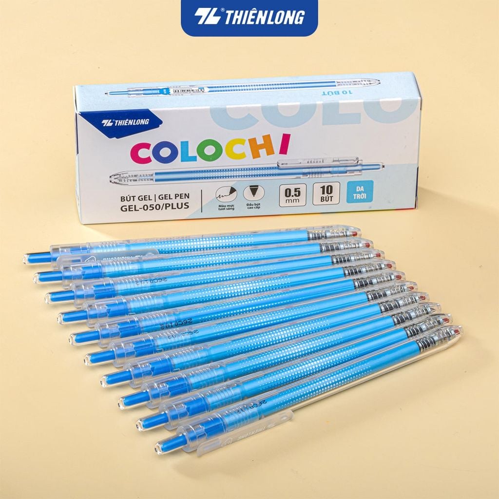 Bút gel Colochi Thiên Long Gel-050 PLUS