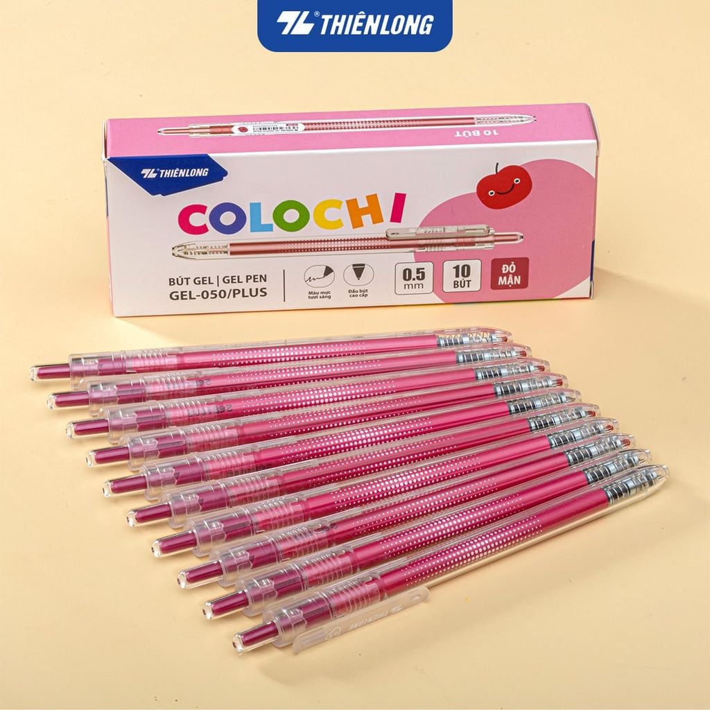 Bút gel Colochi Thiên Long Gel-050 PLUS