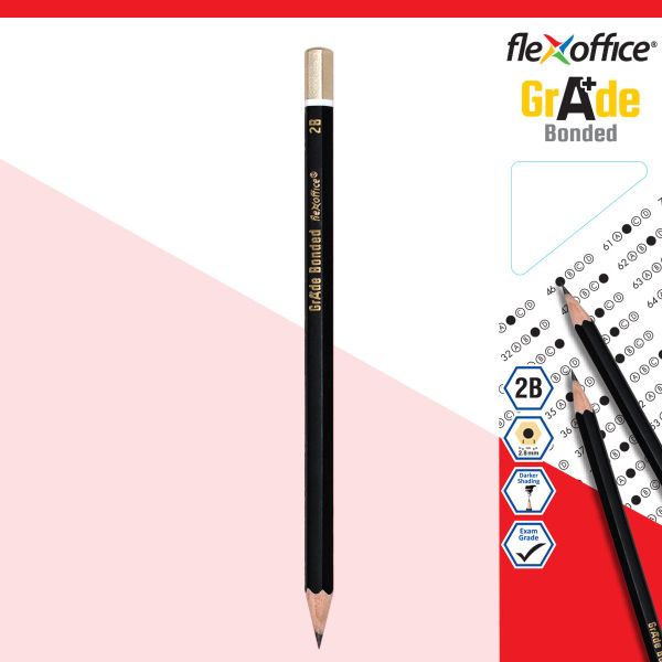 Combo 12 Bút chì gỗ Flexoffice FO-GP009/XK - Hàng xuất khẩu