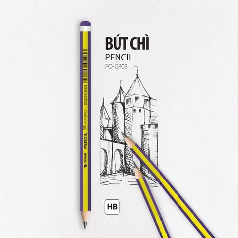 Bút chì gỗ HB Flexoffice FO-GP03