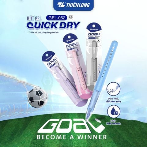 Bút Gel Thiên Long GOAL GEL-052 Quick Dry – 0.5mm