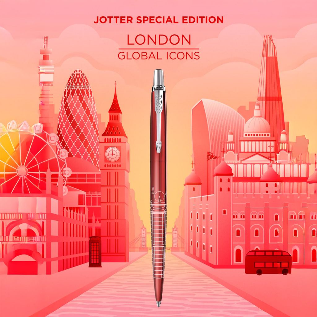 Bút bi cao cấp Parker Jotter Special Edition Global Icons