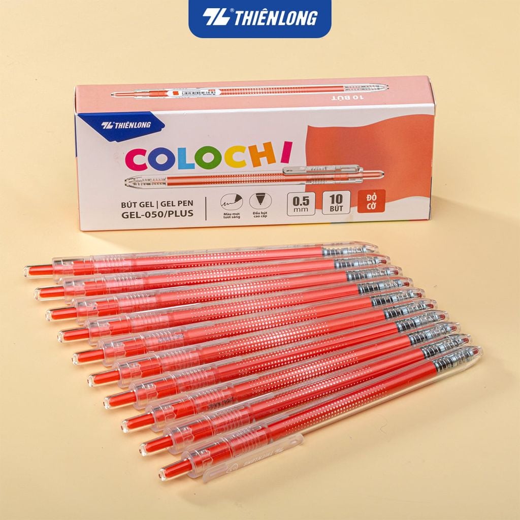 Bút gel Colochi Thiên Long Gel-050 PLUS