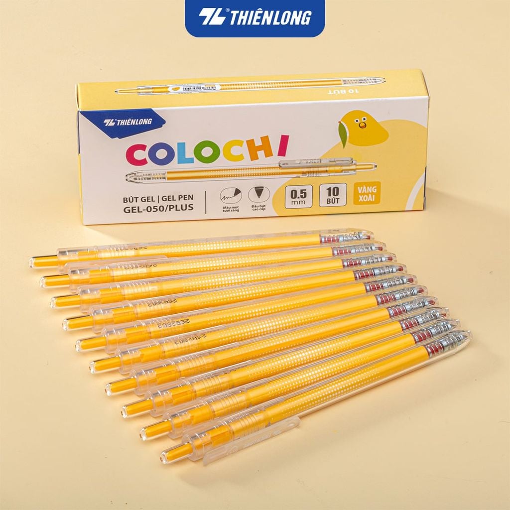Bút gel Colochi Thiên Long Gel-050 PLUS