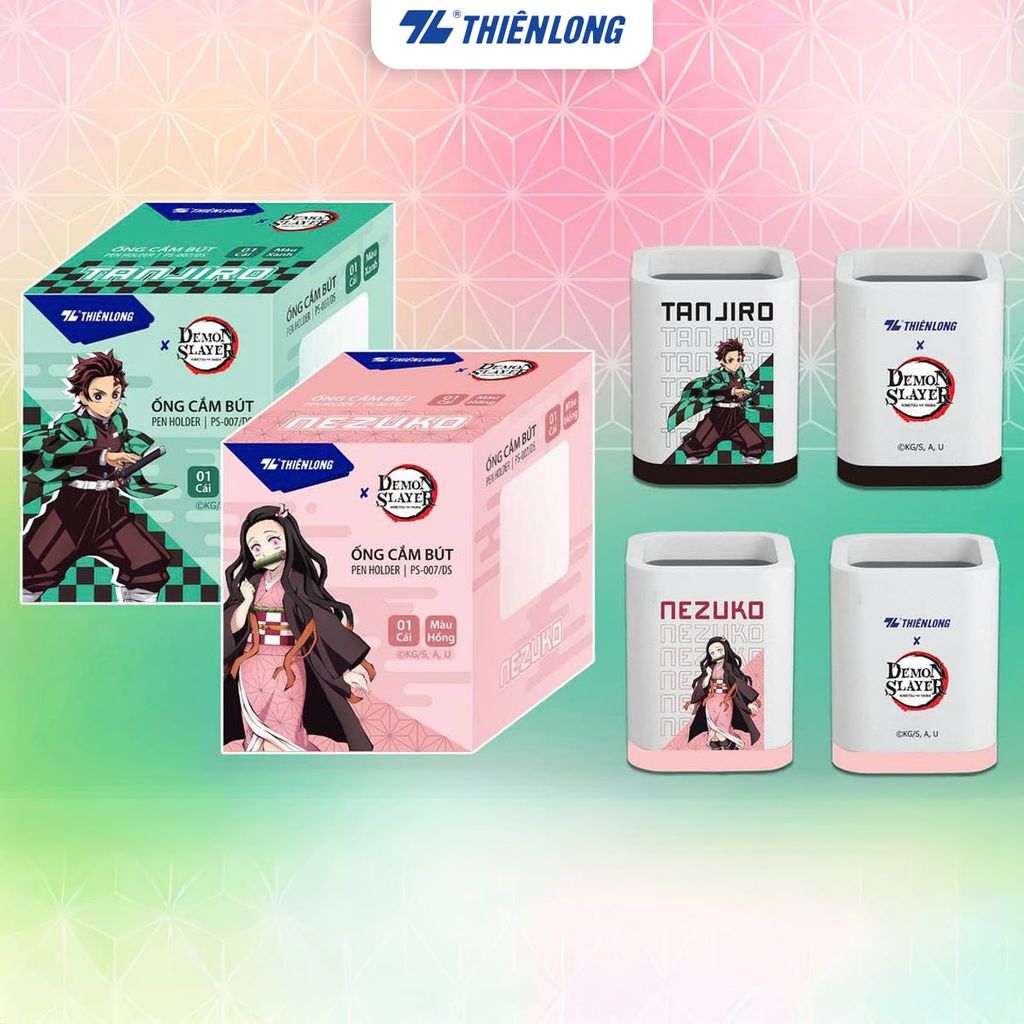Ống cắm bút Thiên Long PS-007/DS - Phiên bản Demon Slayer