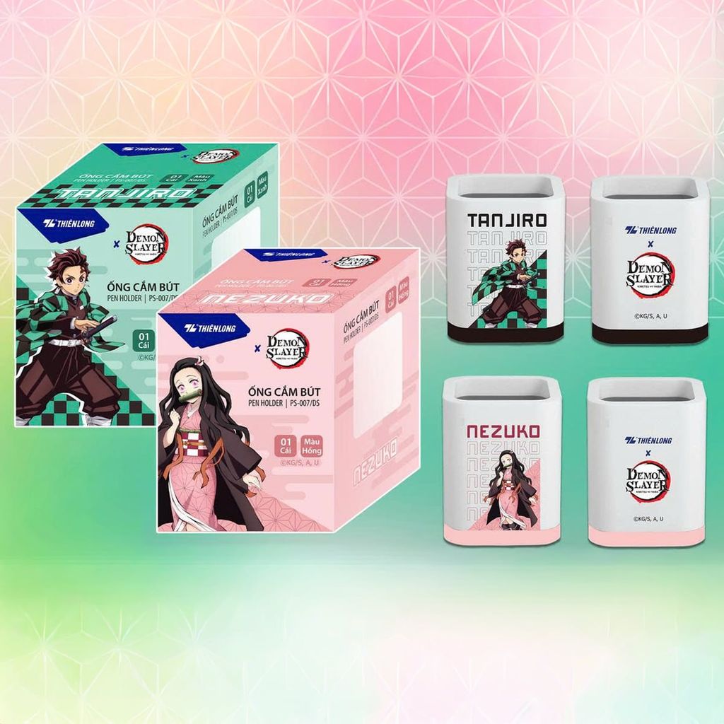 Ống cắm bút Thiên Long PS-007/DS - Phiên bản Demon Slayer