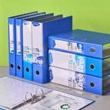 Bìa còng F4 gáy 50/70/90 Thiên Long – Mặt ngoài Simili, Mặt trong lót giấy
