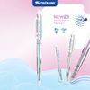  Bút bi Thiên Long TL-107 0.5mm 4 màu thân thời trang - Mực Xanh 