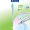  Bút bi Thiên Long TL-109 0.5mm 4 màu thân thời trang - Mực Xanh 