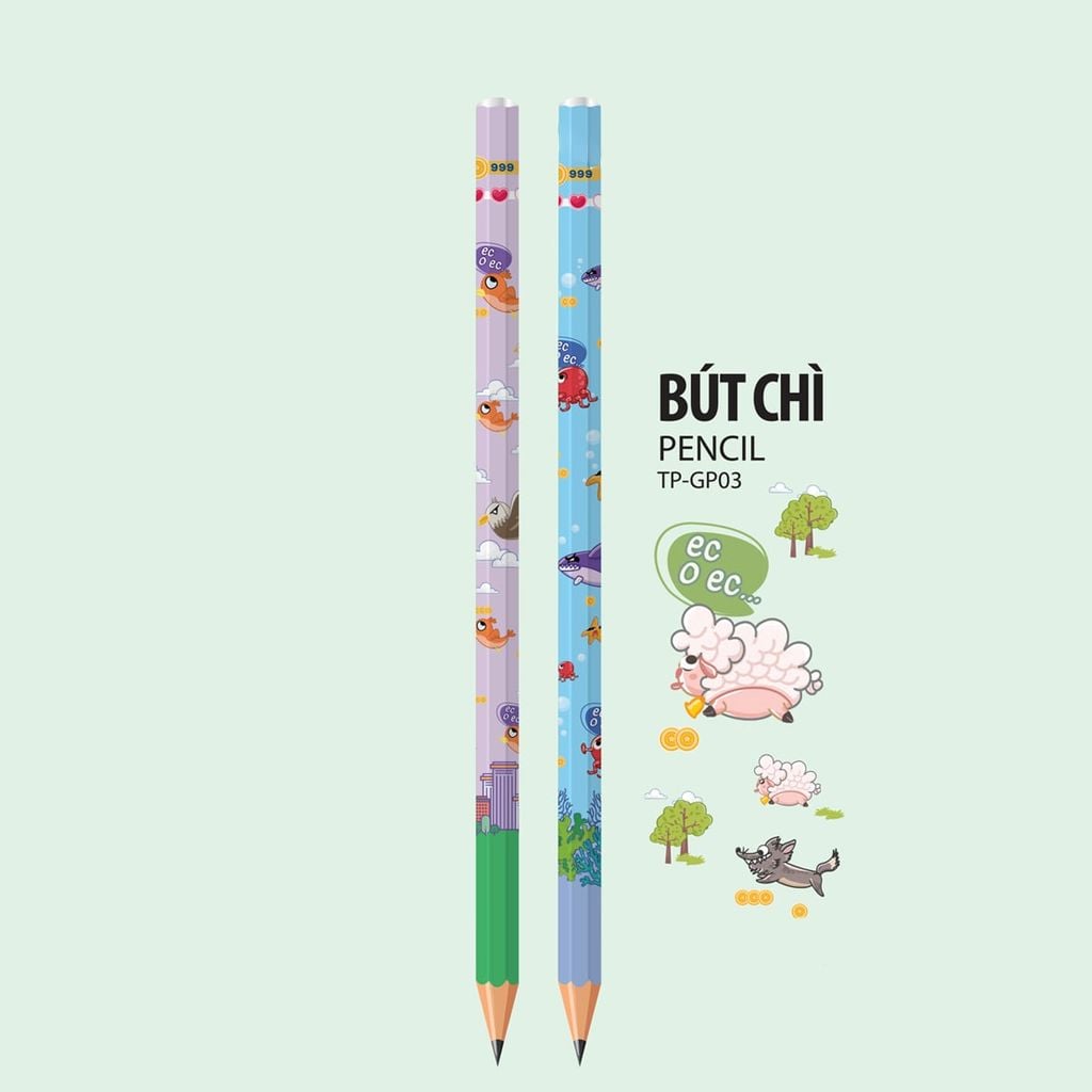 Combo 20 Bút chì gỗ Thiên Long GP-03