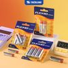  Combo 2 vỉ Pin Alkaline Thiên Long Flexio – Pin tiểu AA/AAA Chính hãng 