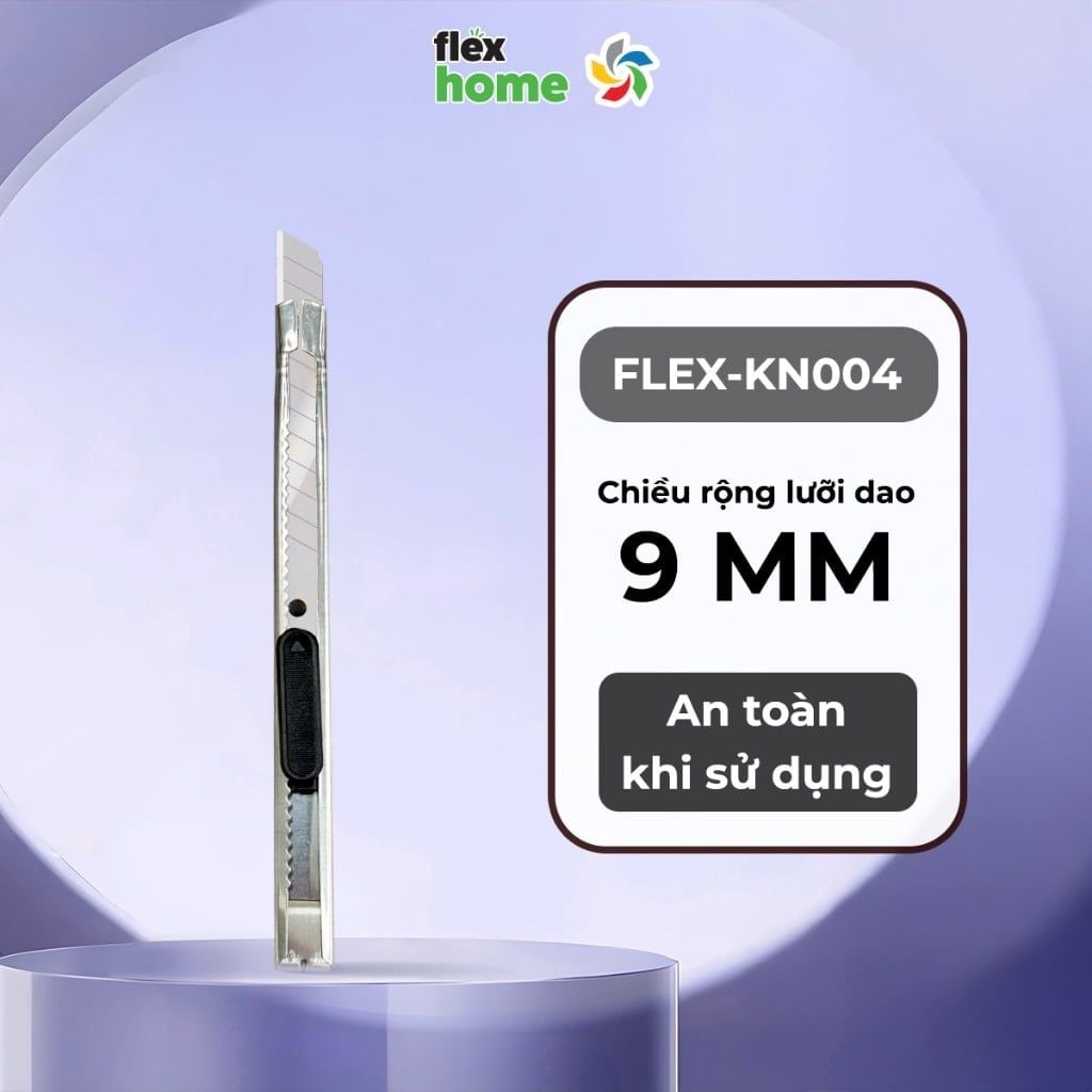 Dao rọc giấy cao cấp Flex Home KN004 - 9mm