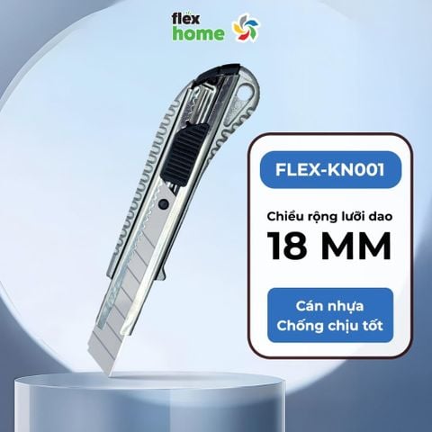 Dao rọc giấy cao cấp Flex Home KN001 - 18mm