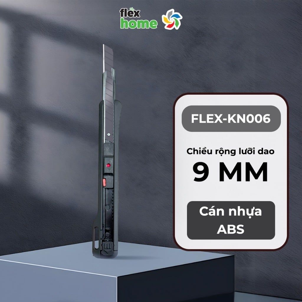 Dao rọc giấy cao cấp Flex Home KN006 - 9mm