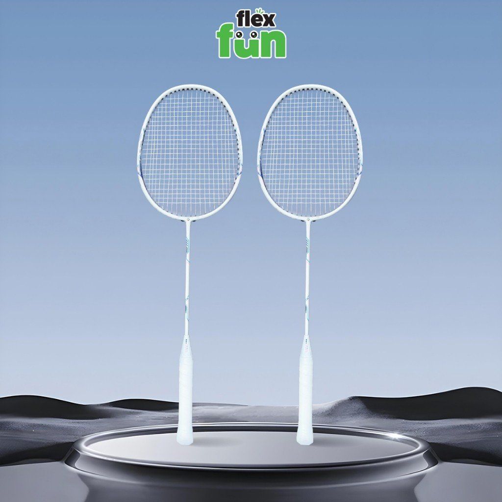 Bộ 2 Vợt Cầu Lông Flex Fun - Vợt đánh cầu lông căng sẵn siêu nhẹ, dành cho học sinh, người mới bắt đầu chơi FLEX-BMR003