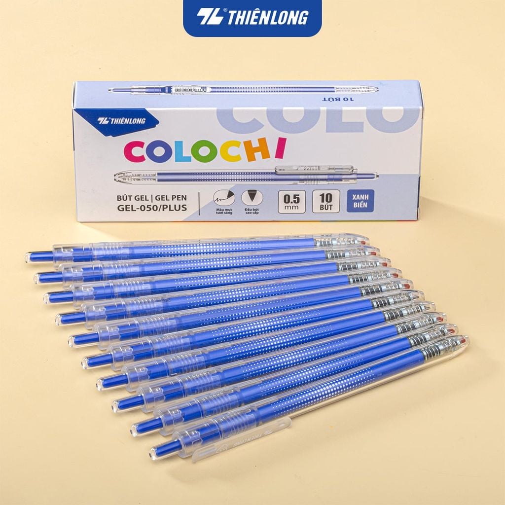 Bút gel Colochi Thiên Long Gel-050 PLUS