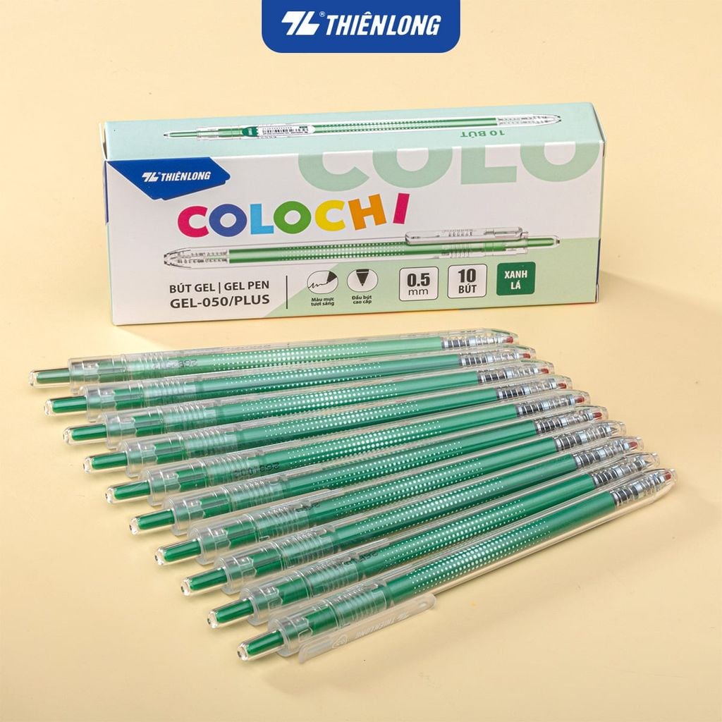 Bút gel Colochi Thiên Long Gel-050 PLUS