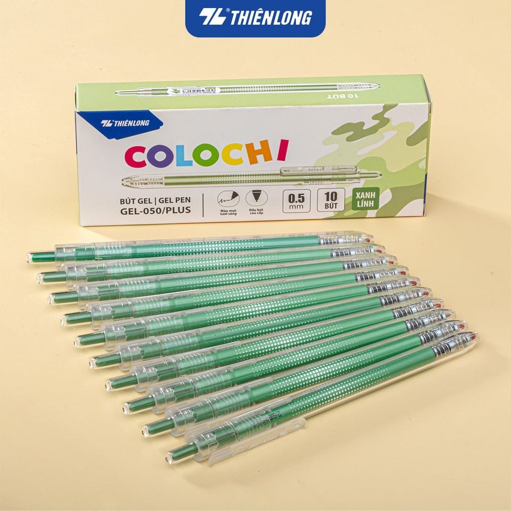 Bút gel Colochi Thiên Long Gel-050 PLUS