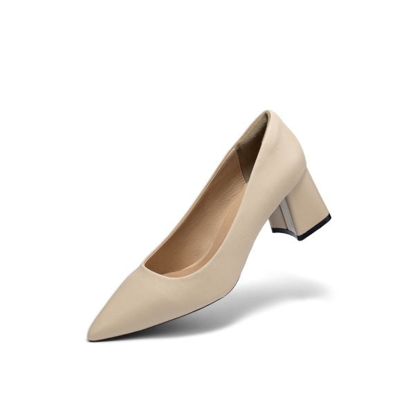 Giày Bít Gosto Nữ Màu Kem GFW020688KEM