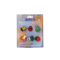  Charm Trang Trí Giày Dép Biti's Màu Đỏ AAUH02200DOO 