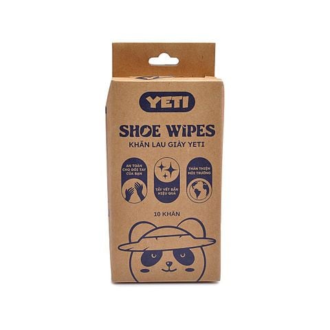  Hộp Khăn Lau Giày Màu Kem AAUH06000KEM 10 Cái/Hộp 