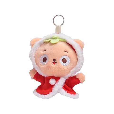  Móc KhóaMindfull Bear Christmas Biti's Màu Đỏ AAUH06200DOO 