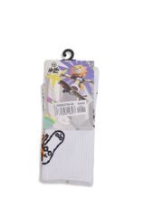  Vớ Cổ Cao Biti's Helio Ván Trượt Màu Trắng ASBG00140TRG 