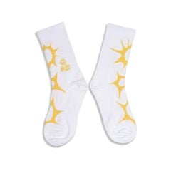  Vớ Cổ Cao Biti's Helio Mặt Trời Màu Trắng ASGG00130TRG 