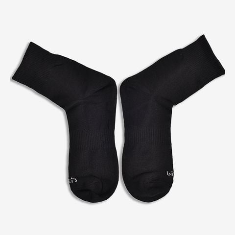  Vớ Cổ Trung Biti's Nam Màu Đen ASMG00110DEN 