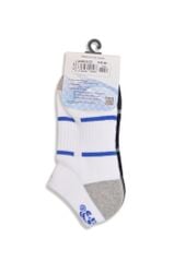  Combo 2 Vớ Biti's Màu Trắng Đen ASMG00260DEN 