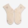 Vớ Cổ Trung Bé Gái Biti's Jane Sock Màu Kem BASG00300KEM