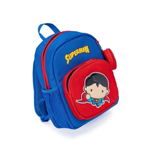  Balo Biti's Superman Bé Trai Màu Xanh Nhớt BBBB01799XNH 