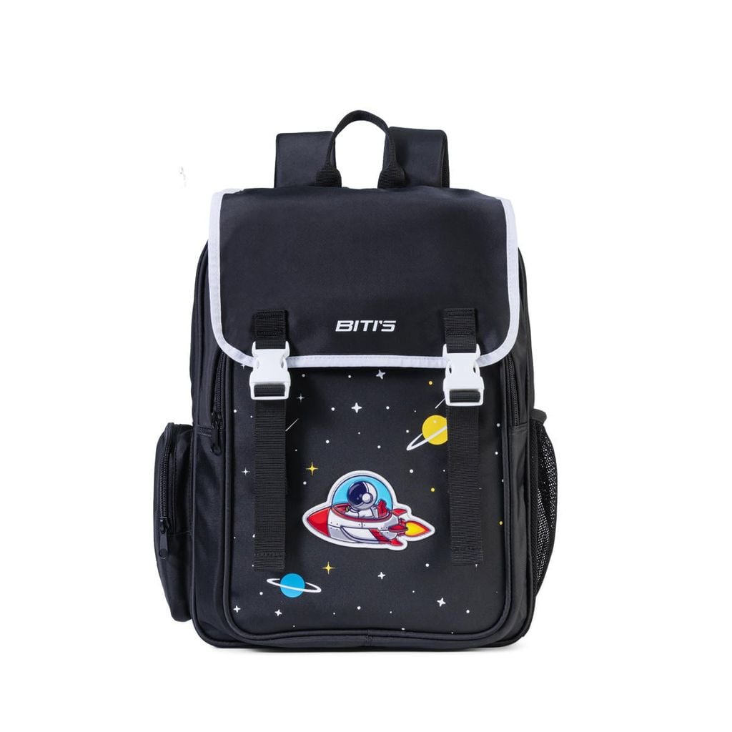  Balo Học Sinh Cấp 1 Biti's Space Màu Đen BBBB02000DEN 