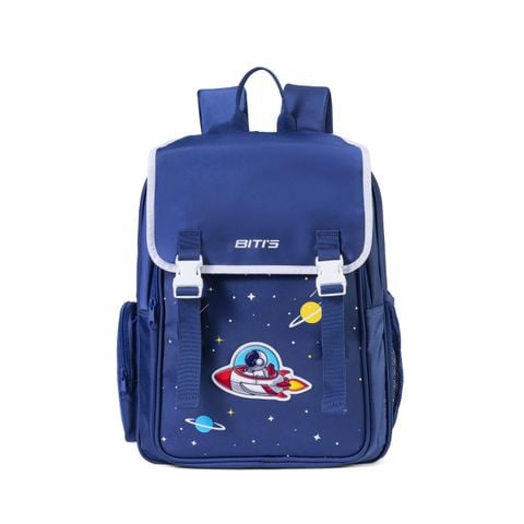 Balo học sinh cấp 1 Biti's Space Collection màu xanh dương đậm BBBB02000XDD