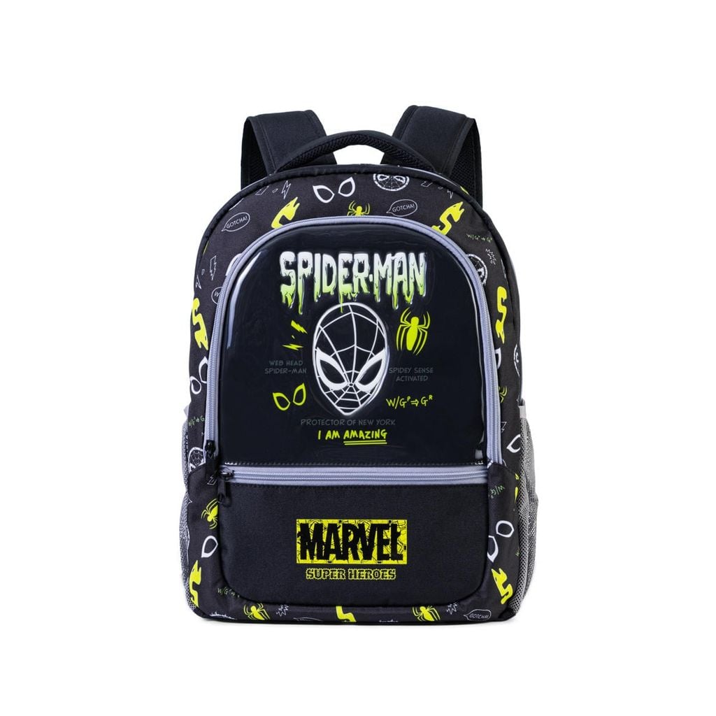  Balo Học Sinh Cấp 1 Biti's Spiderman Màu Đen BBBB02198DEN 