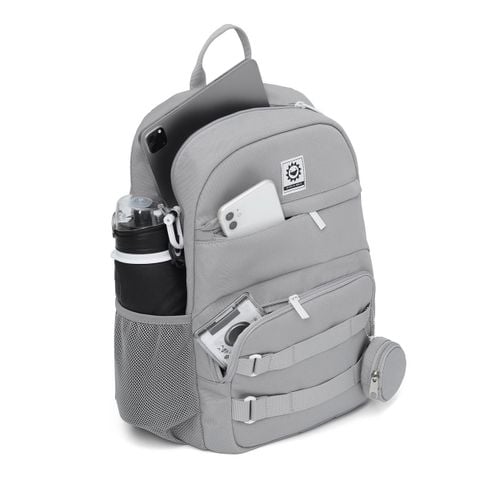  Balo Biti's Helio Teen Nam Nữ Màu Xám BBBG01500XAM 