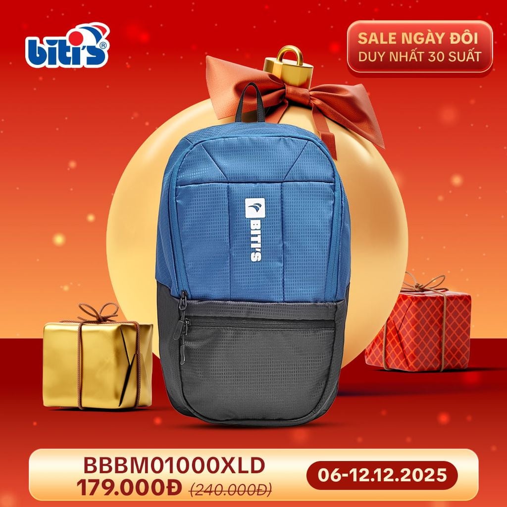  Balo Biti's Màu Xanh BBBM01000XLD 