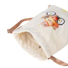  Balo Dây Rút Nữ Biti's Màu Kem BBBW02000KEM 