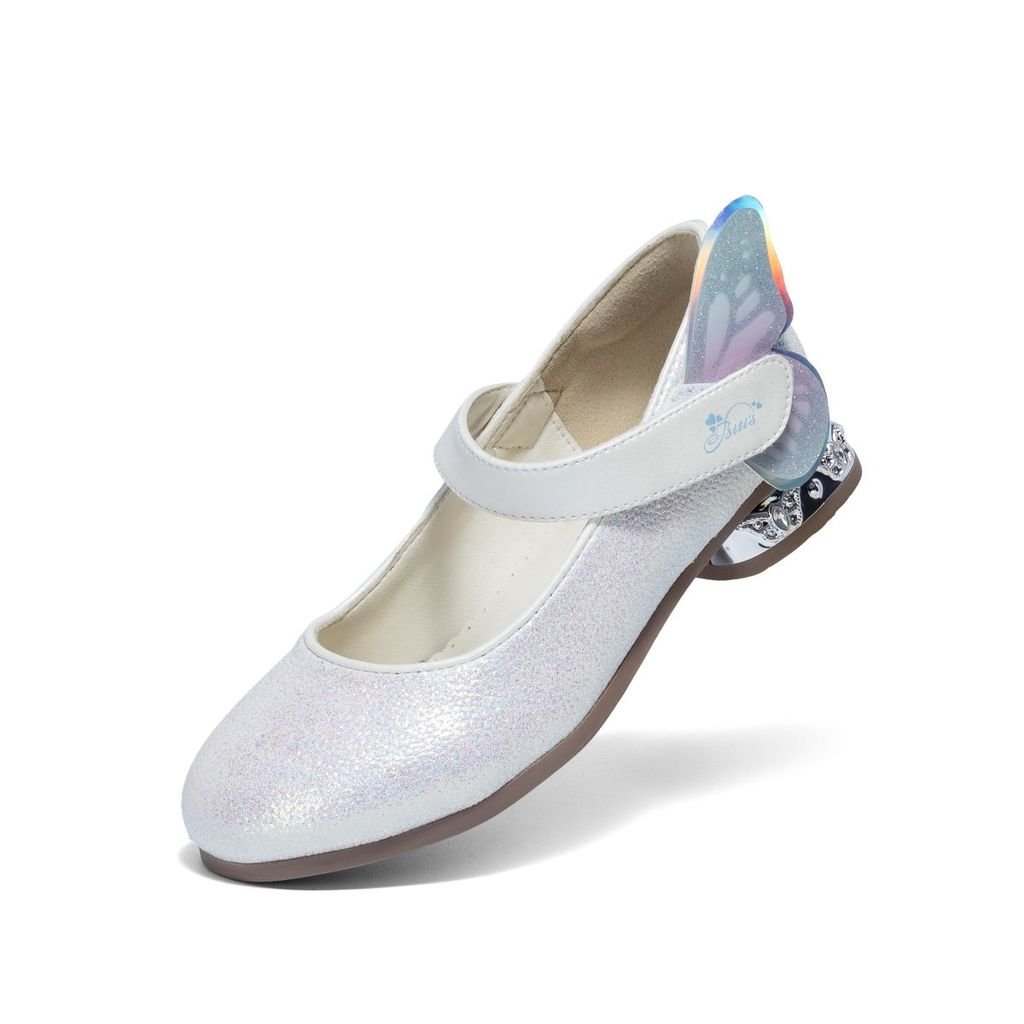  Giày Búp Bê Biti's Bé Gái Màu Bạc BBG000801BAC 