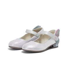  Giày Búp Bê Biti's Bé Gái Màu Bạc BBG000801BAC 