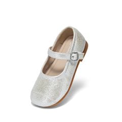  Giày Búp Bê Biti's Bé Gái Màu Bạc BBG001600BAC 