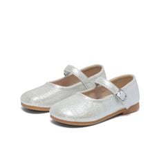  Giày Búp Bê Biti's Bé Gái Màu Bạc BBG001600BAC 