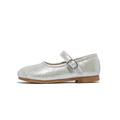  Giày Búp Bê Biti's Bé Gái Màu Bạc BBG001600BAC 