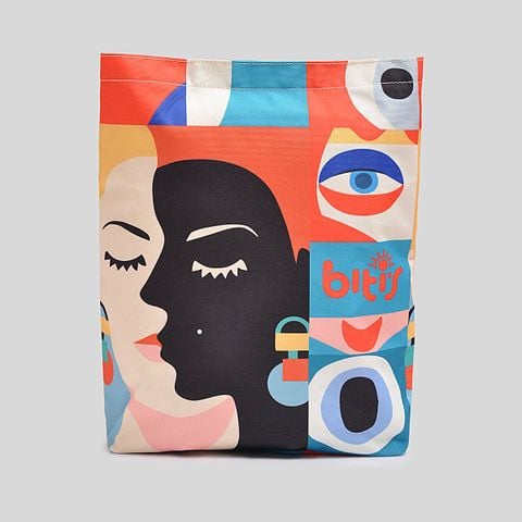  Túi Vải Thời Trang Biti’s Nữ Màu Kem BBTW00400KEM 